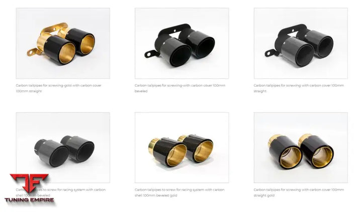 PORSCHE 992 GT3 RS EXHAUST SYSTEMS