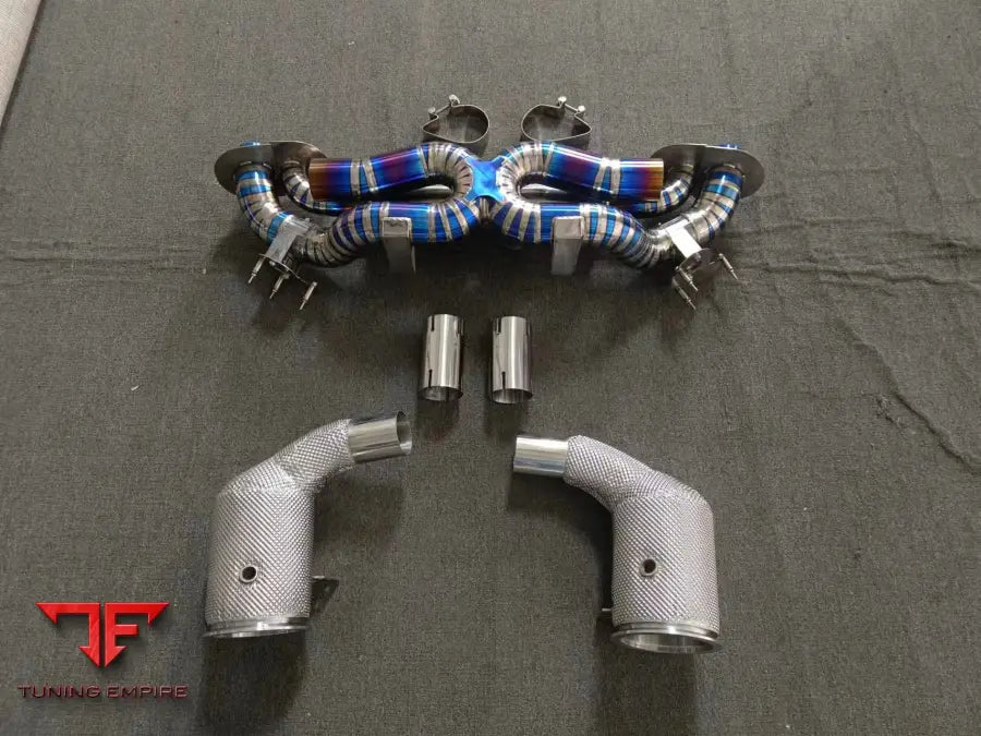 PORSCHE 992 TURBO S 3.7T TITANIUM EXHAUST SYSTEM