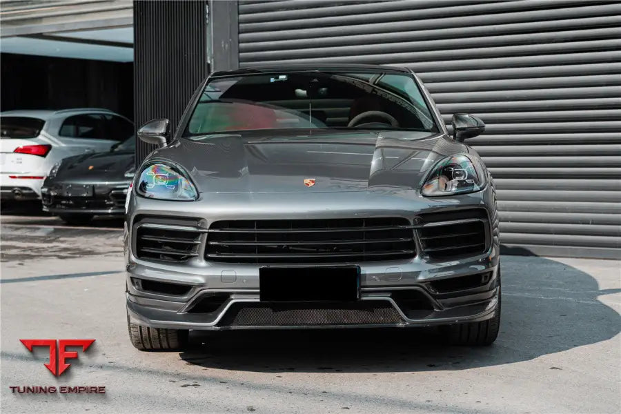 PORSCHE 9Y0.1 CAYENNE S & E-HYBRID OD STYLE FRONT LIP BSD
