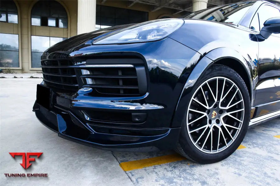 PORSCHE 9Y0.1 CAYENNE S & E-HYBRID OD STYLE FRONT LIP BSD