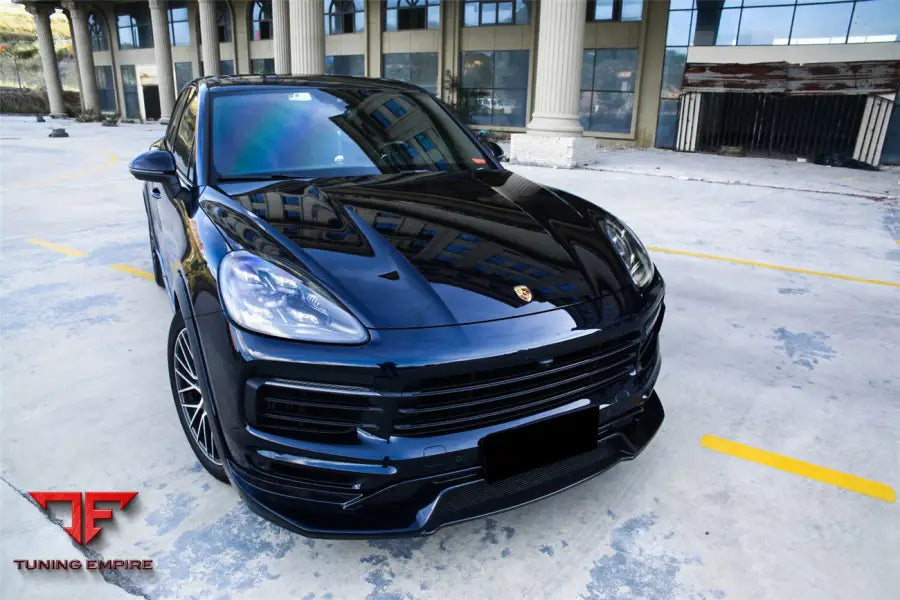 PORSCHE 9Y0.1 CAYENNE S & E-HYBRID OD STYLE FRONT LIP BSD