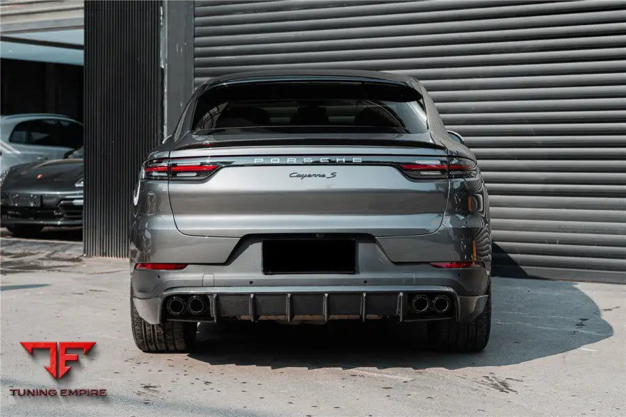 PORSCHE 9Y0.1 CAYENNE S & E-HYBRID OD STYLE REAR LIP BSD