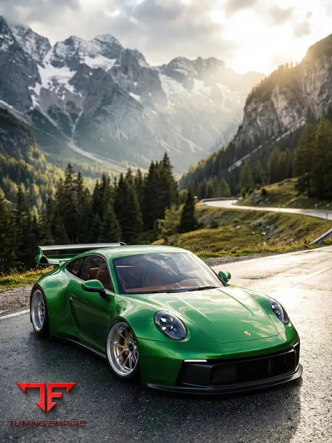 PORSCHE BODY KIT AND FORGED WHEELS-04