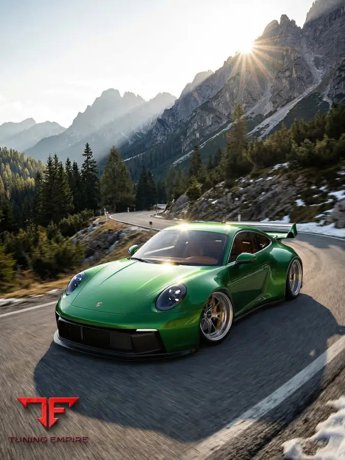 PORSCHE BODY KIT AND FORGED WHEELS-04