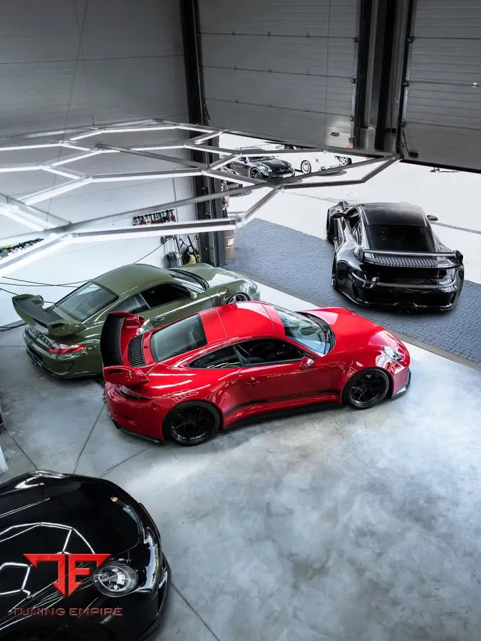 PORSCHE BODY KIT AND FORGED WHEELS-1