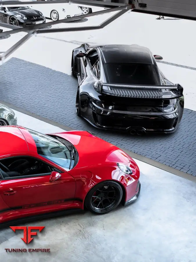 PORSCHE BODY KIT AND FORGED WHEELS-1
