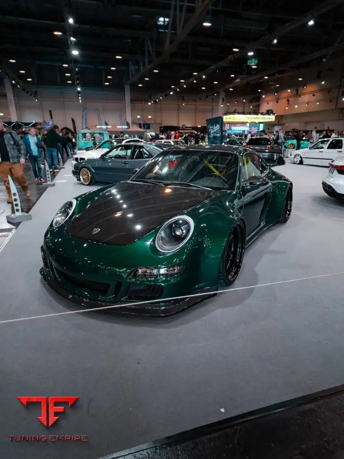 PORSCHE BODY KIT AND FORGED WHEELS-11