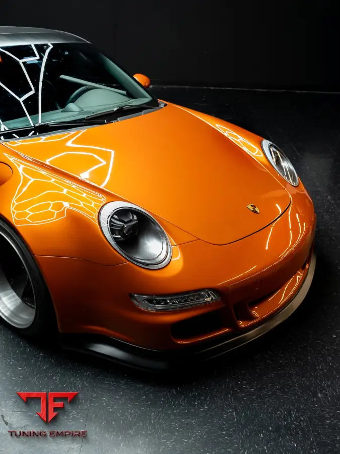PORSCHE BODY KIT AND FORGED WHEELS-12