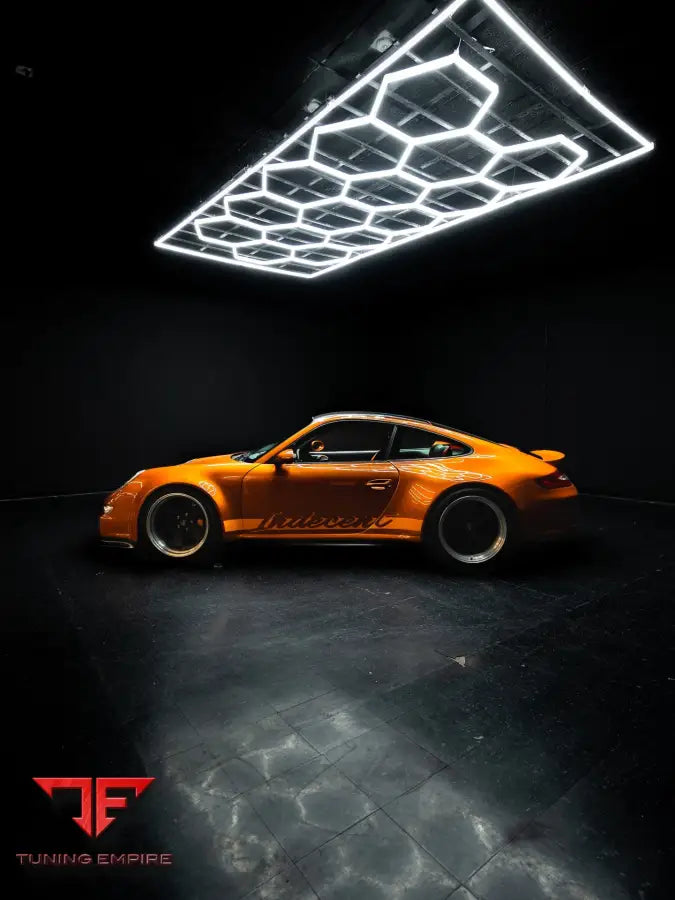 PORSCHE BODY KIT AND FORGED WHEELS-12