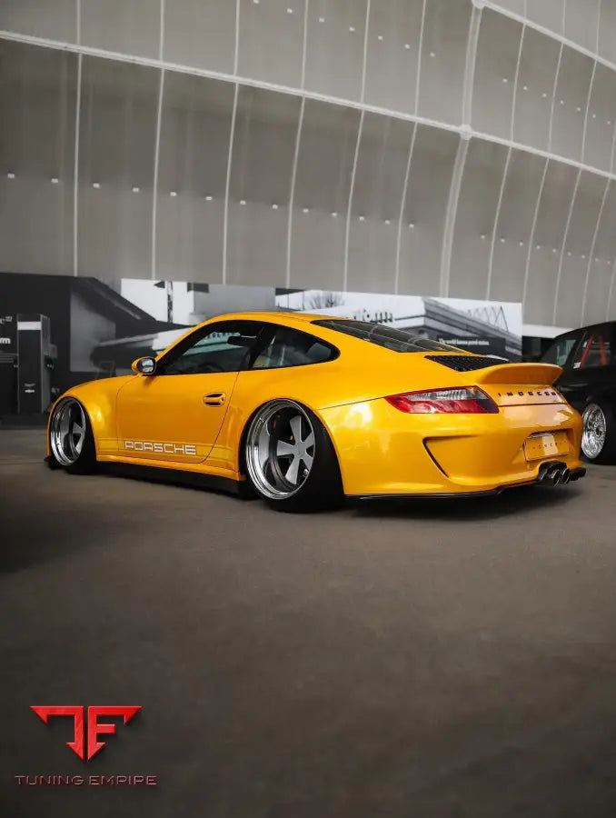 PORSCHE BODY KIT AND FORGED WHEELS-14