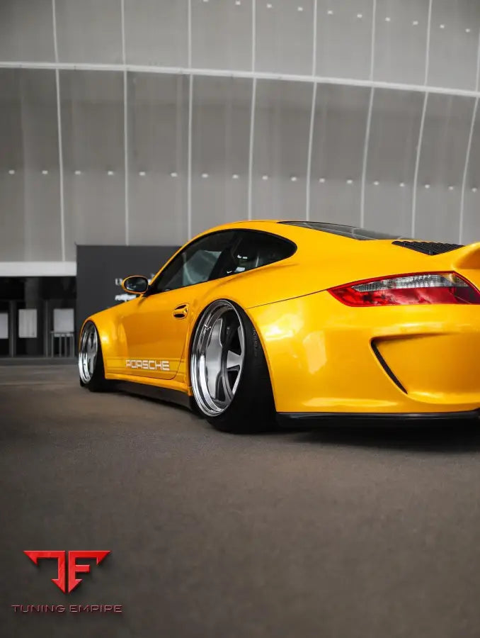 PORSCHE BODY KIT AND FORGED WHEELS-14