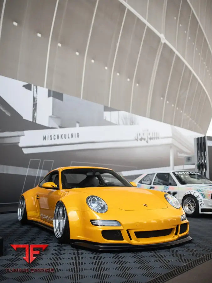 PORSCHE BODY KIT AND FORGED WHEELS-14