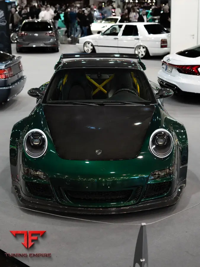 PORSCHE BODY KIT AND FORGED WHEELS