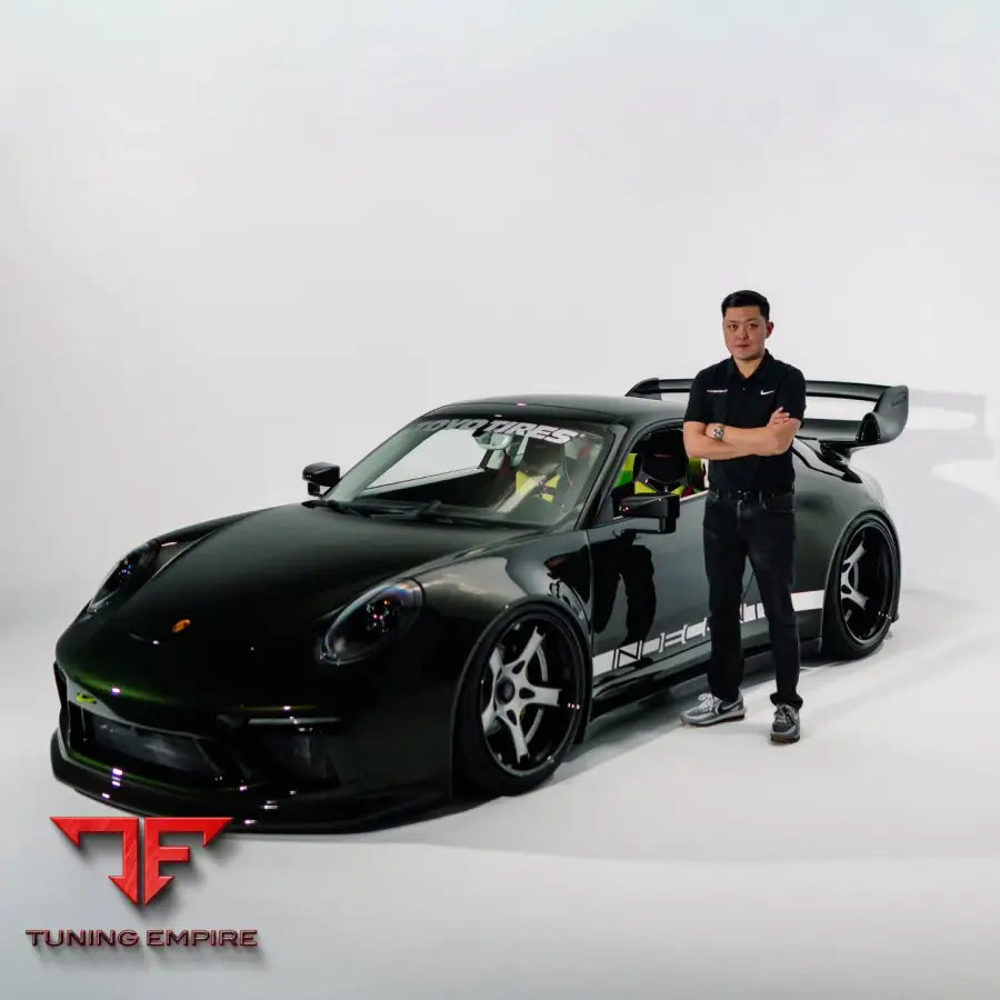 PORSCHE BODY KIT AND FORGED WHEELS-19