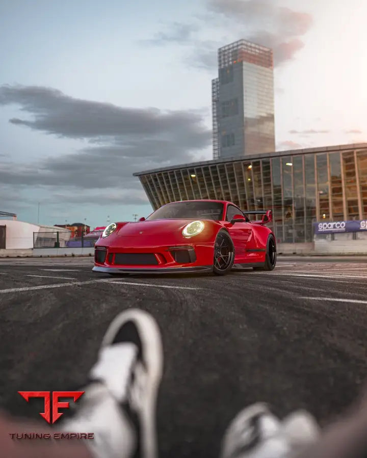 PORSCHE BODY KIT AND FORGED WHEELS-21
