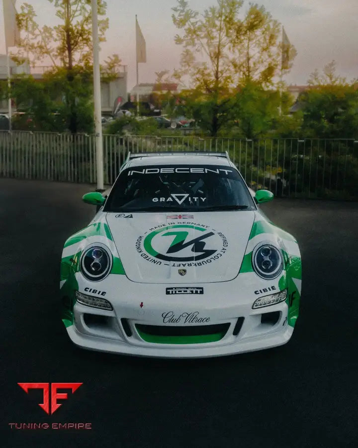 PORSCHE BODY KIT AND FORGED WHEELS-26