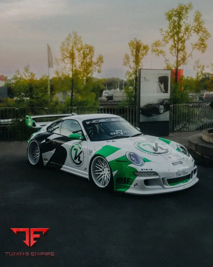 PORSCHE BODY KIT AND FORGED WHEELS-26