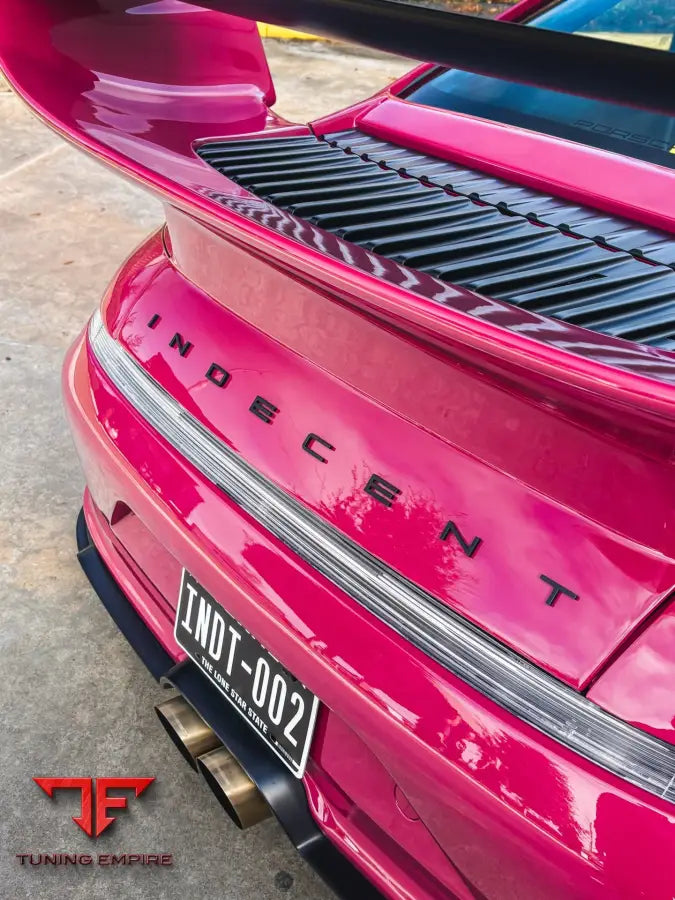 PORSCHE BODY KIT AND FORGED WHEELS