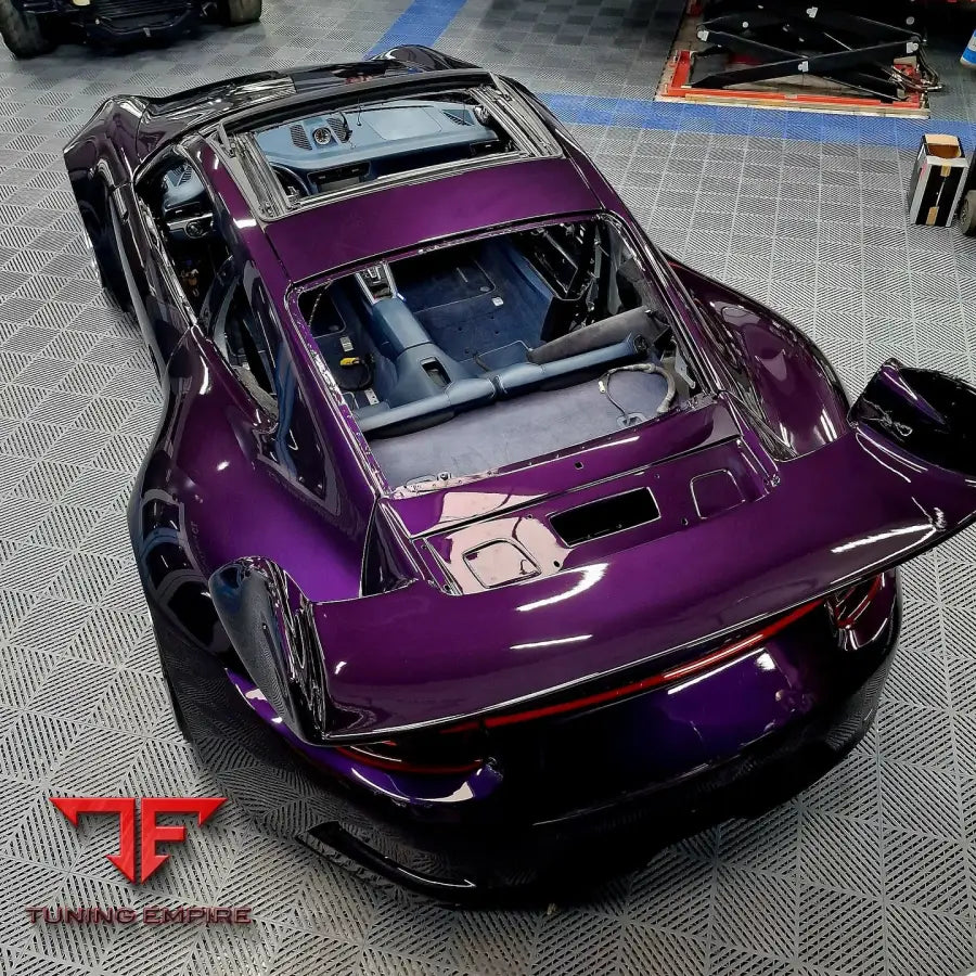 PORSCHE BODY KIT AND FORGED WHEELS-28