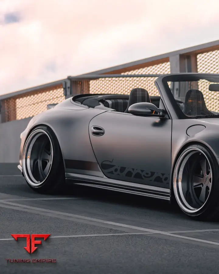 PORSCHE BODY KIT AND FORGED WHEELS-29