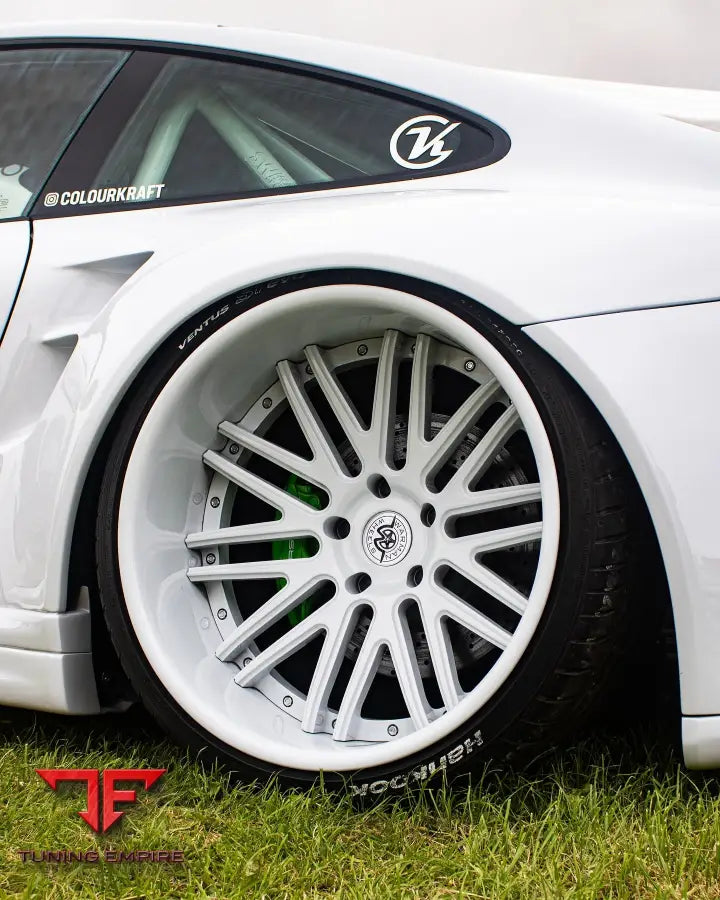 PORSCHE BODY KIT AND FORGED WHEELS-31