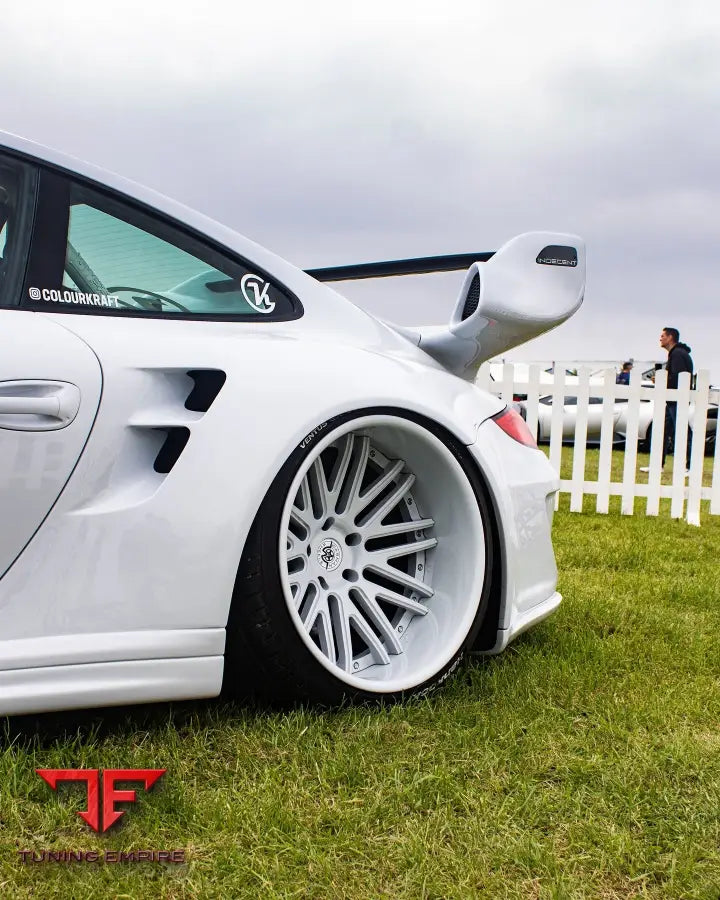 PORSCHE BODY KIT AND FORGED WHEELS-31