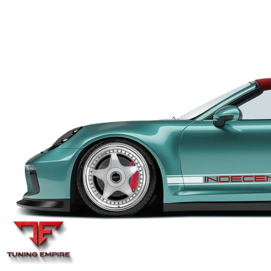 PORSCHE BODY KIT AND FORGED WHEELS-32