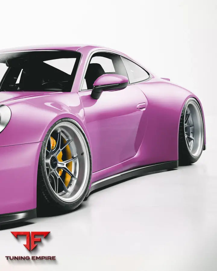 PORSCHE BODY KIT AND FORGED WHEELS-33