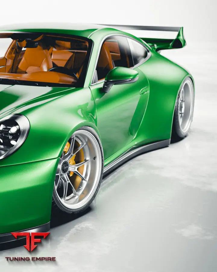 PORSCHE BODY KIT AND FORGED WHEELS-34