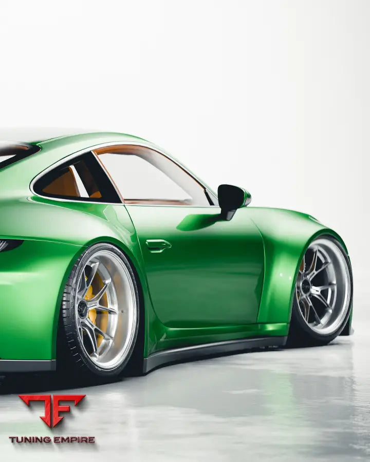PORSCHE BODY KIT AND FORGED WHEELS-34