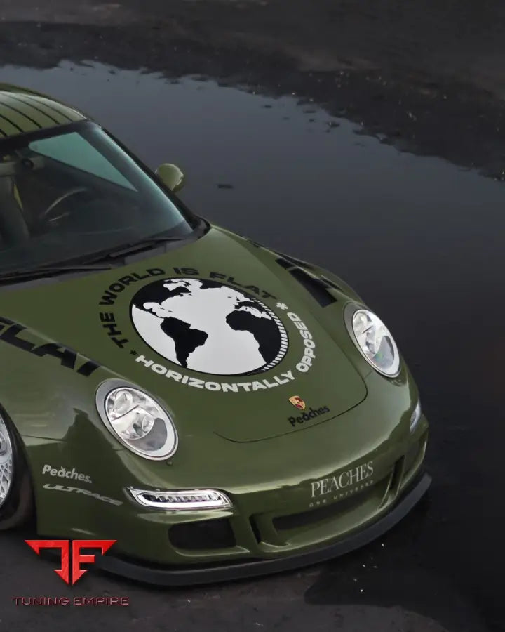 PORSCHE BODY KIT AND FORGED WHEELS-38