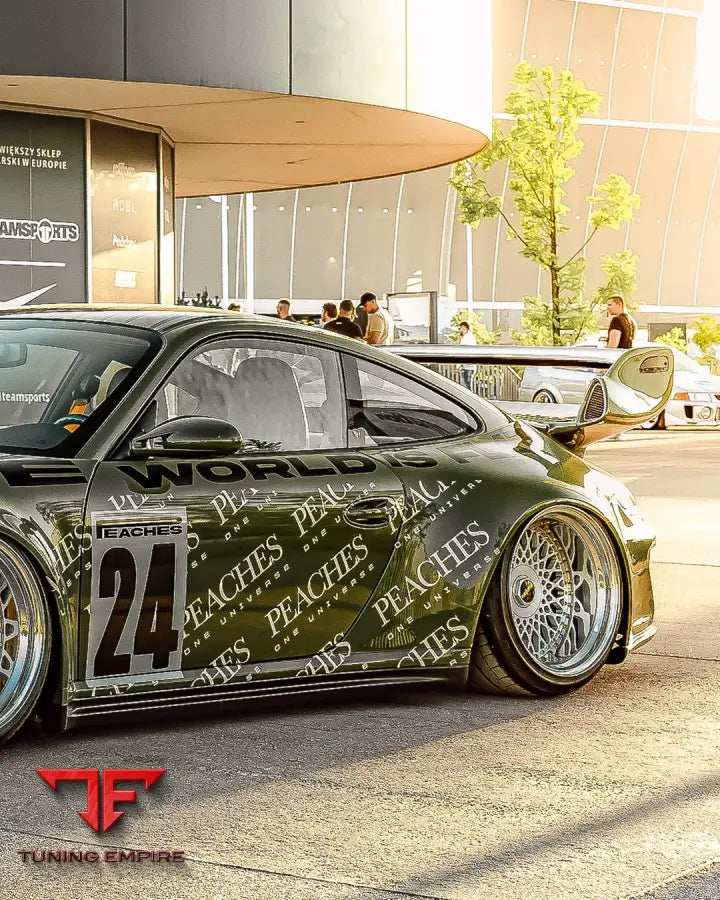PORSCHE BODY KIT AND FORGED WHEELS-38
