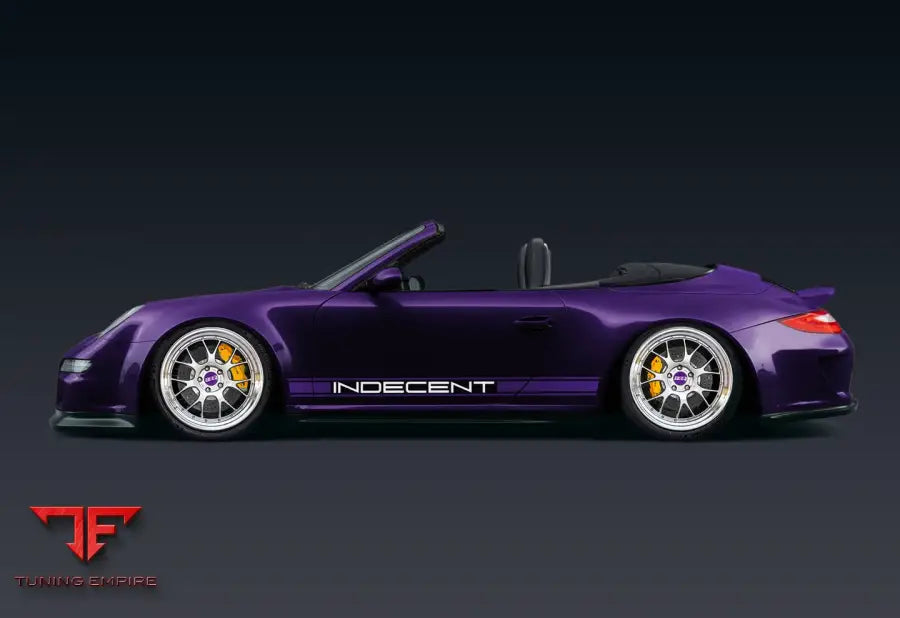 PORSCHE BODY KIT AND FORGED WHEELS-45
