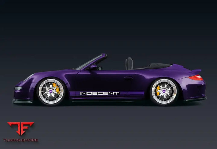 PORSCHE BODY KIT AND FORGED WHEELS-45
