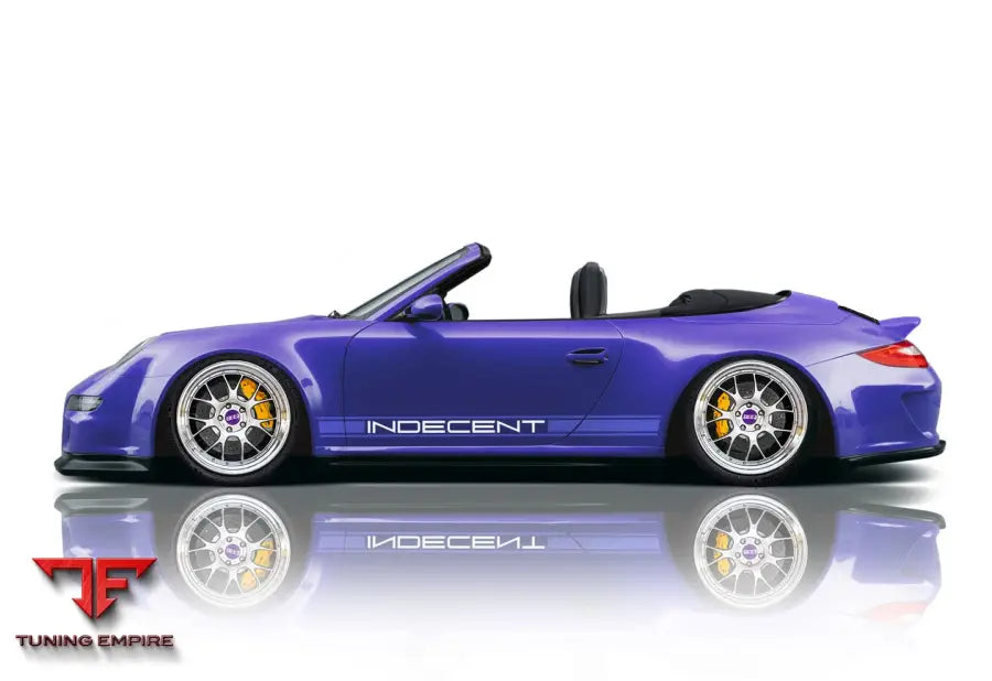 PORSCHE BODY KIT AND FORGED WHEELS-45