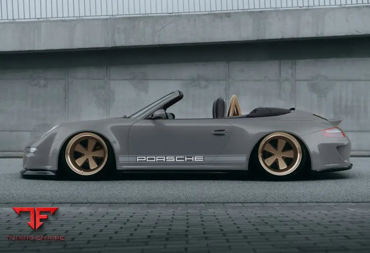 PORSCHE BODY KIT AND FORGED WHEELS-46