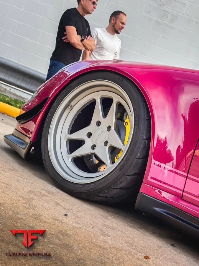 PORSCHE BODY KIT AND FORGED WHEELS