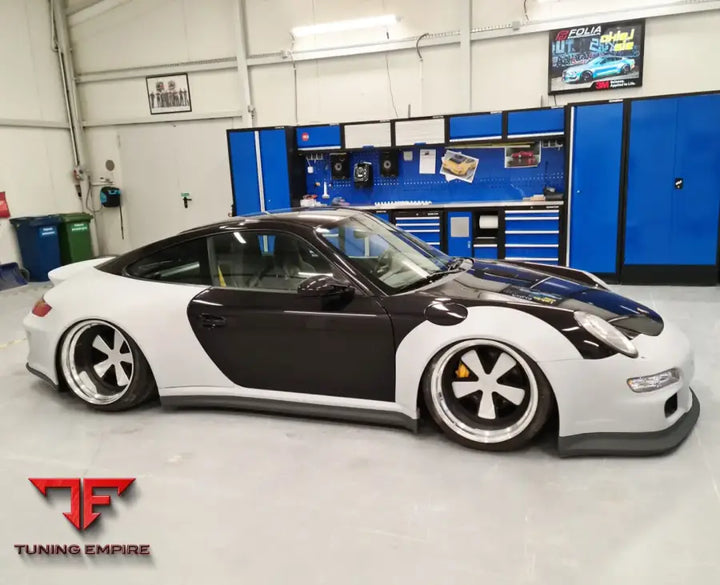 PORSCHE BODY KIT AND FORGED WHEELS-49