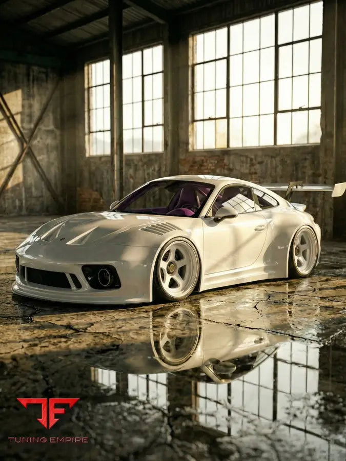 PORSCHE BODY KIT AND FORGED WHEELS-50
