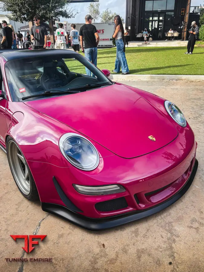 PORSCHE BODY KIT AND FORGED WHEELS