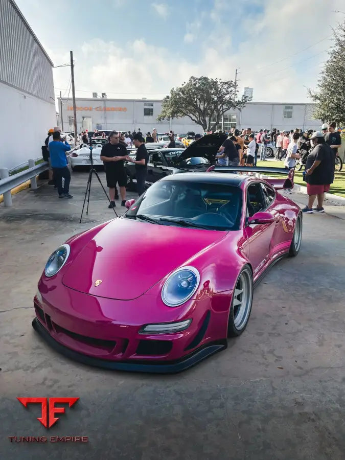 PORSCHE BODY KIT AND FORGED WHEELS