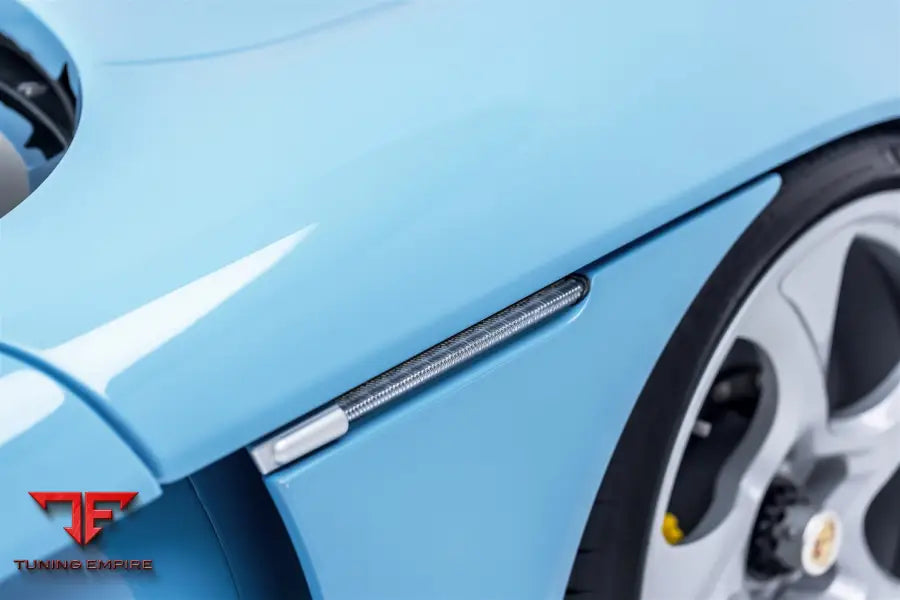 PORSCHE CARRERA GT FORGED WHEELS AND EXHAUST SYSTEM