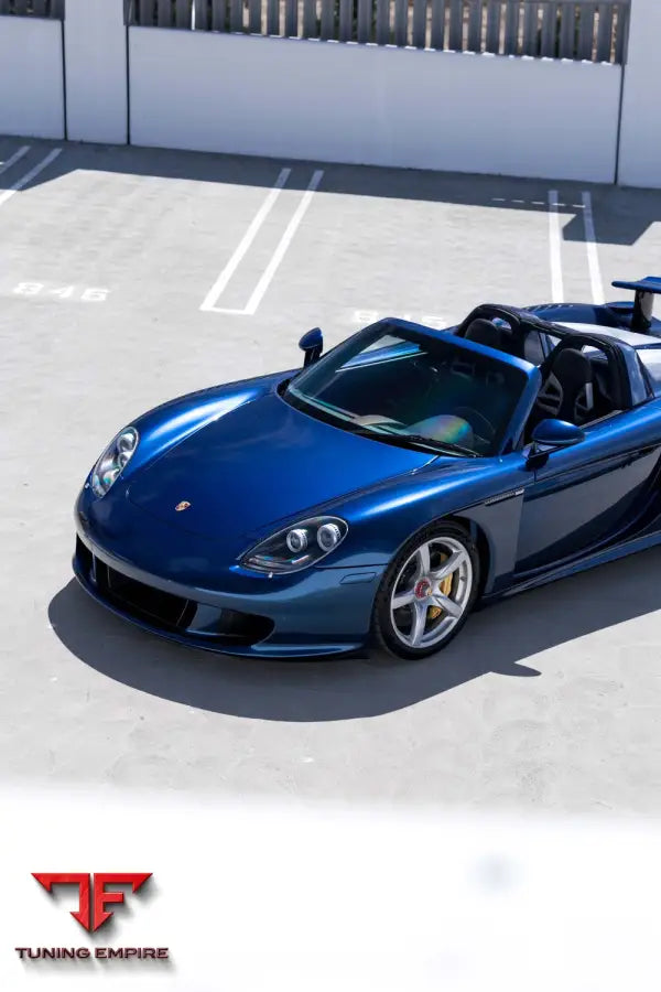 PORSCHE CARRERA GT FORGED WHEELS AND EXHAUST SYSTEM