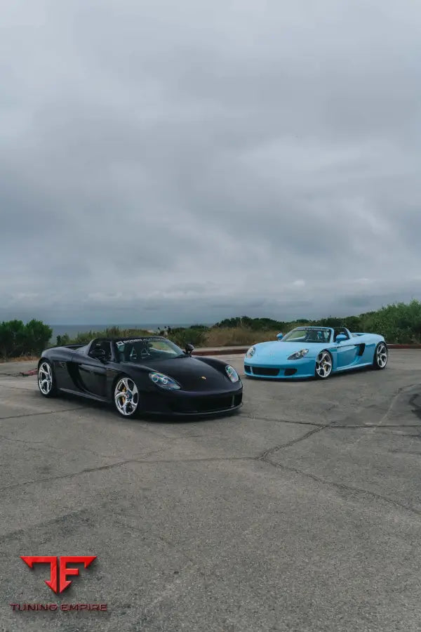 PORSCHE CARRERA GT FORGED WHEELS AND EXHAUST SYSTEM