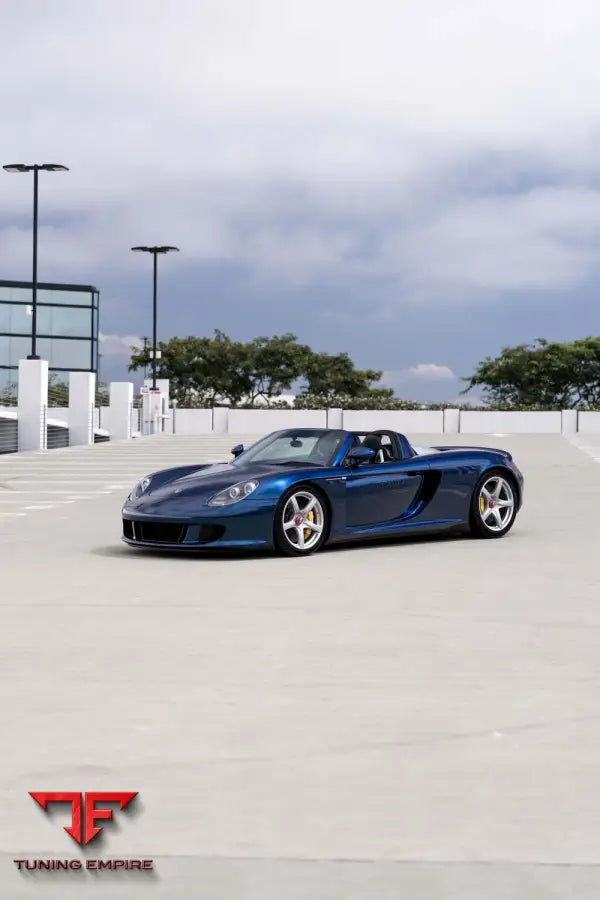 PORSCHE CARRERA GT FORGED WHEELS AND EXHAUST SYSTEM