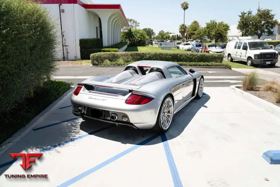 PORSCHE CARRERA GT FORGED WHEELS AND EXHAUST SYSTEM