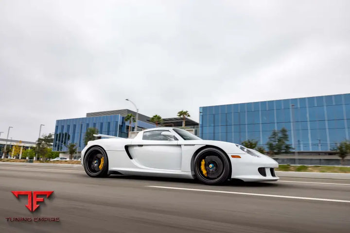 PORSCHE CARRERA GT FORGED WHEELS AND EXHAUST SYSTEM