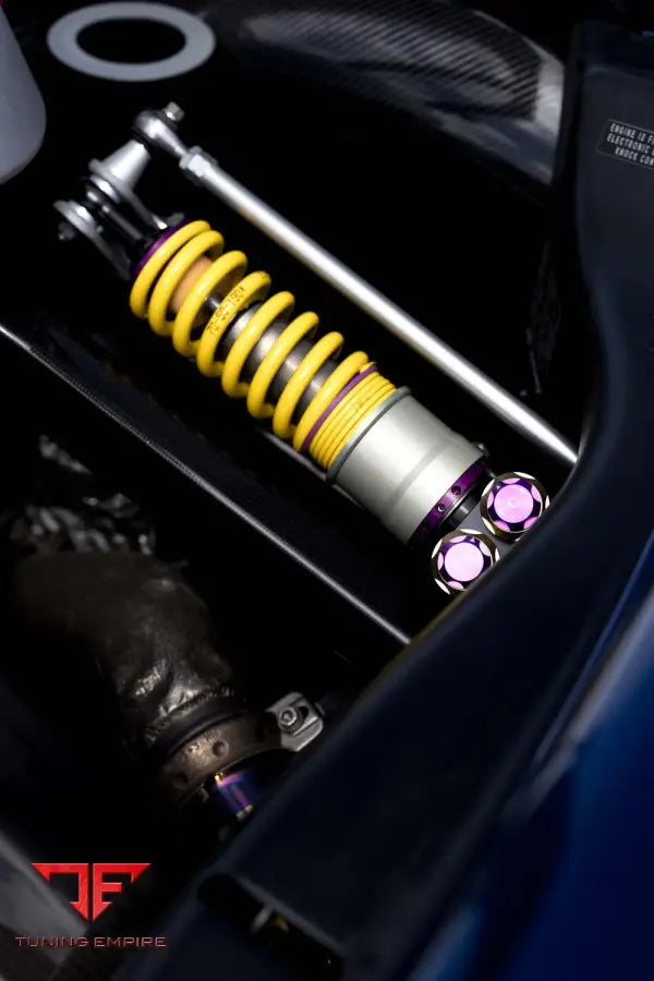 PORSCHE CARRERA GT FORGED WHEELS AND EXHAUST SYSTEM