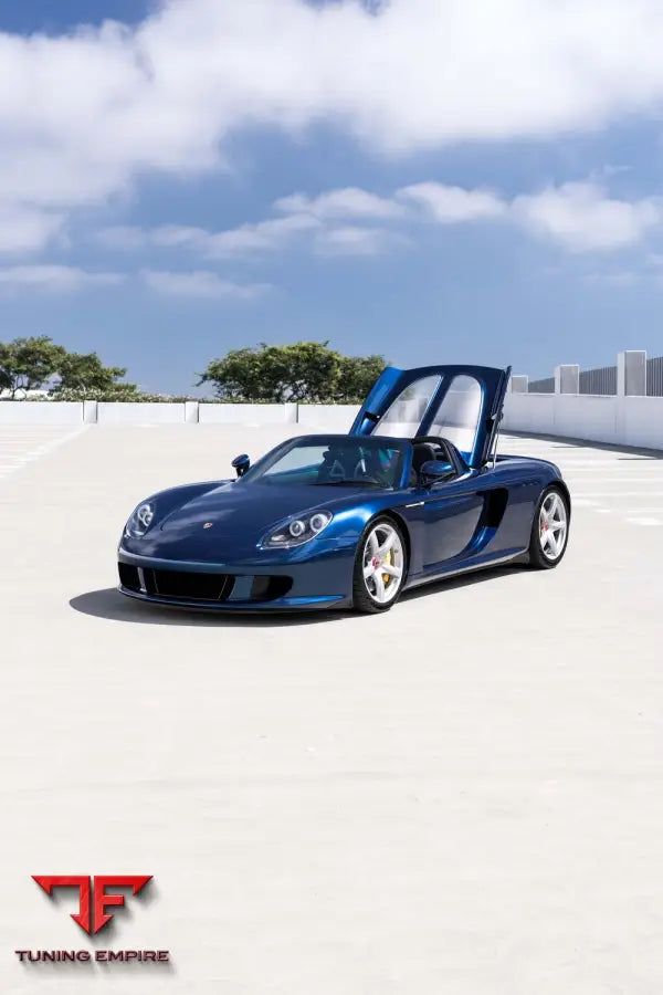 PORSCHE CARRERA GT FORGED WHEELS AND EXHAUST SYSTEM