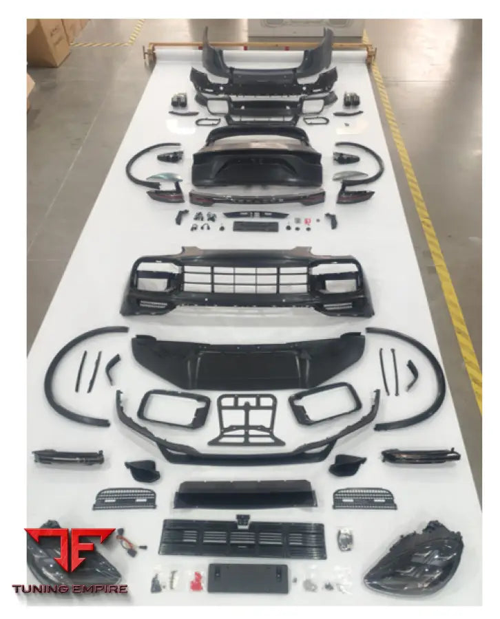 PORSCHE CAYENNE 2011-2017Y TO 2018-2021 TURBO STYLE BODY KIT